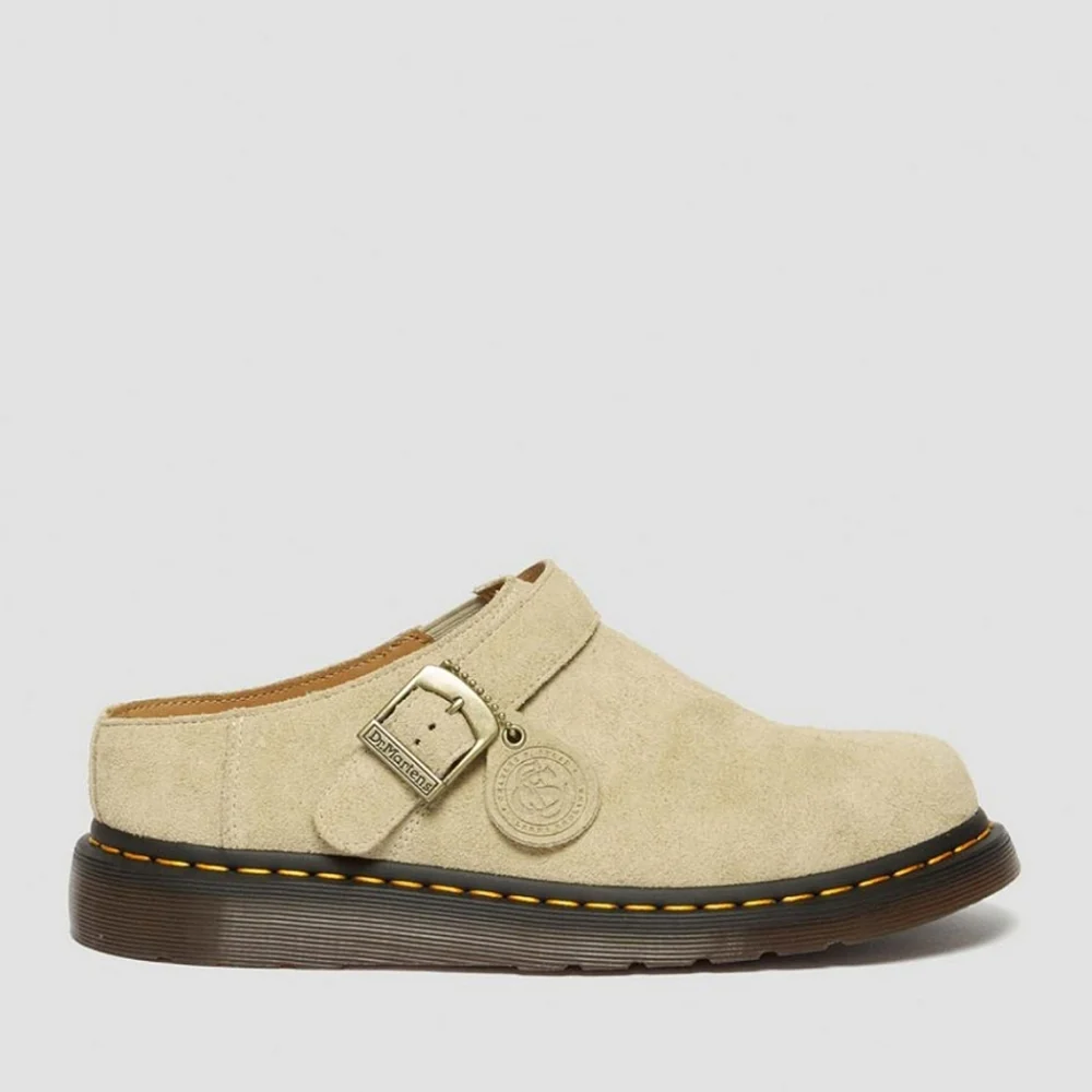 🆕️ Dr Martens Isham Desert Oasis Tan Suede Mules Womens 11 Men 9 Streetwear - Picture 12 of 16